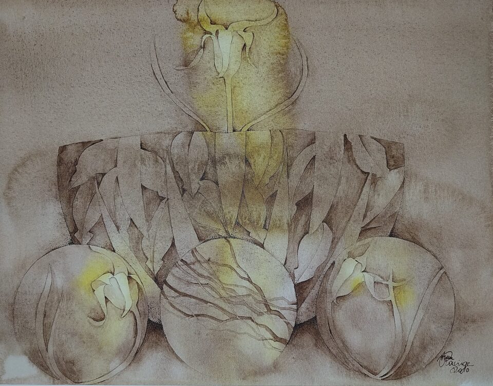 Aquarell Erntedank