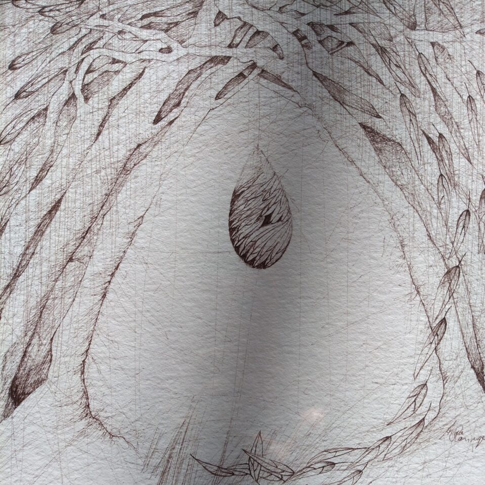 Zeichnung Aus der Serie Der Wald 7