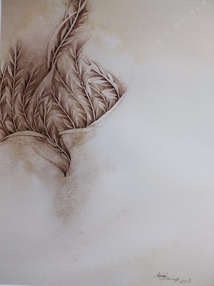 Aquarell Luftige Wesen 2