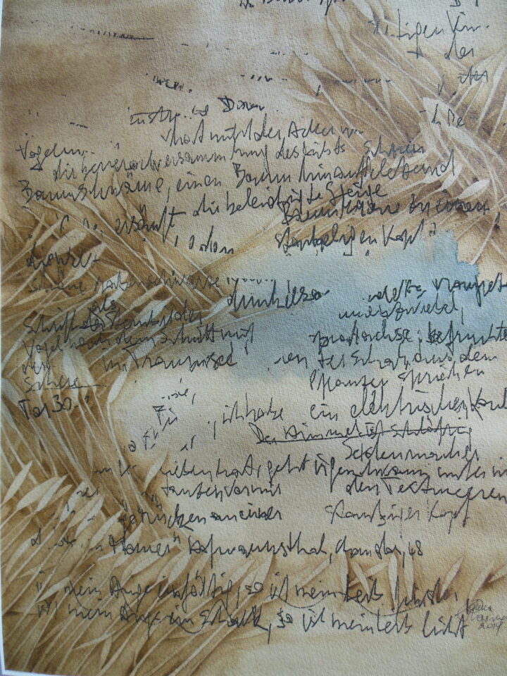 Aquarell Über-Schrift 1