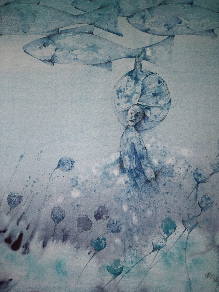 Aquarell Save the Ocean 10